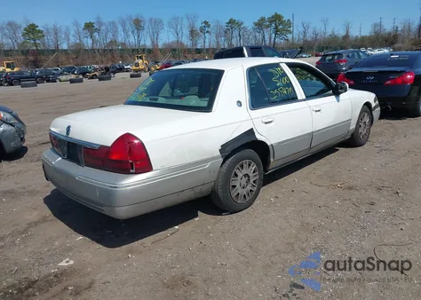 2004 Mercury Grand Marquis Gs from USA, damaged, VIN 2MEFM74W74X662329